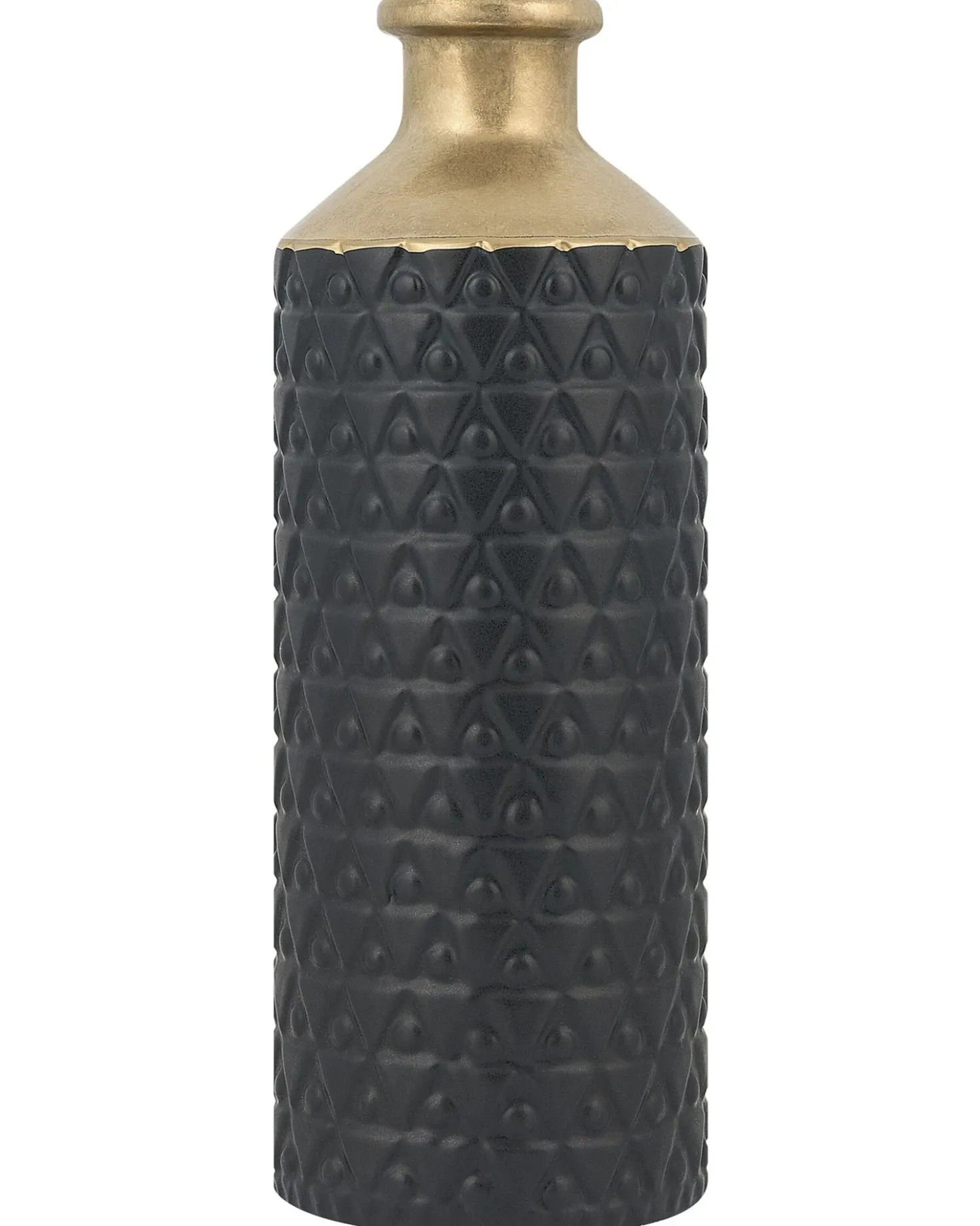 Vaso decorativo ARSIN Gres porcellanato 39 cm Nero
