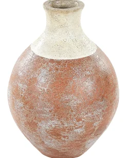 Vaso decorativo BURSA Ceramica 37 cm Marrone chiaro