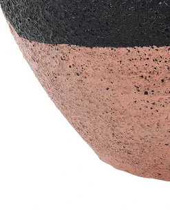 Vaso decorativo DAULIS Ceramica 31 cm Nero