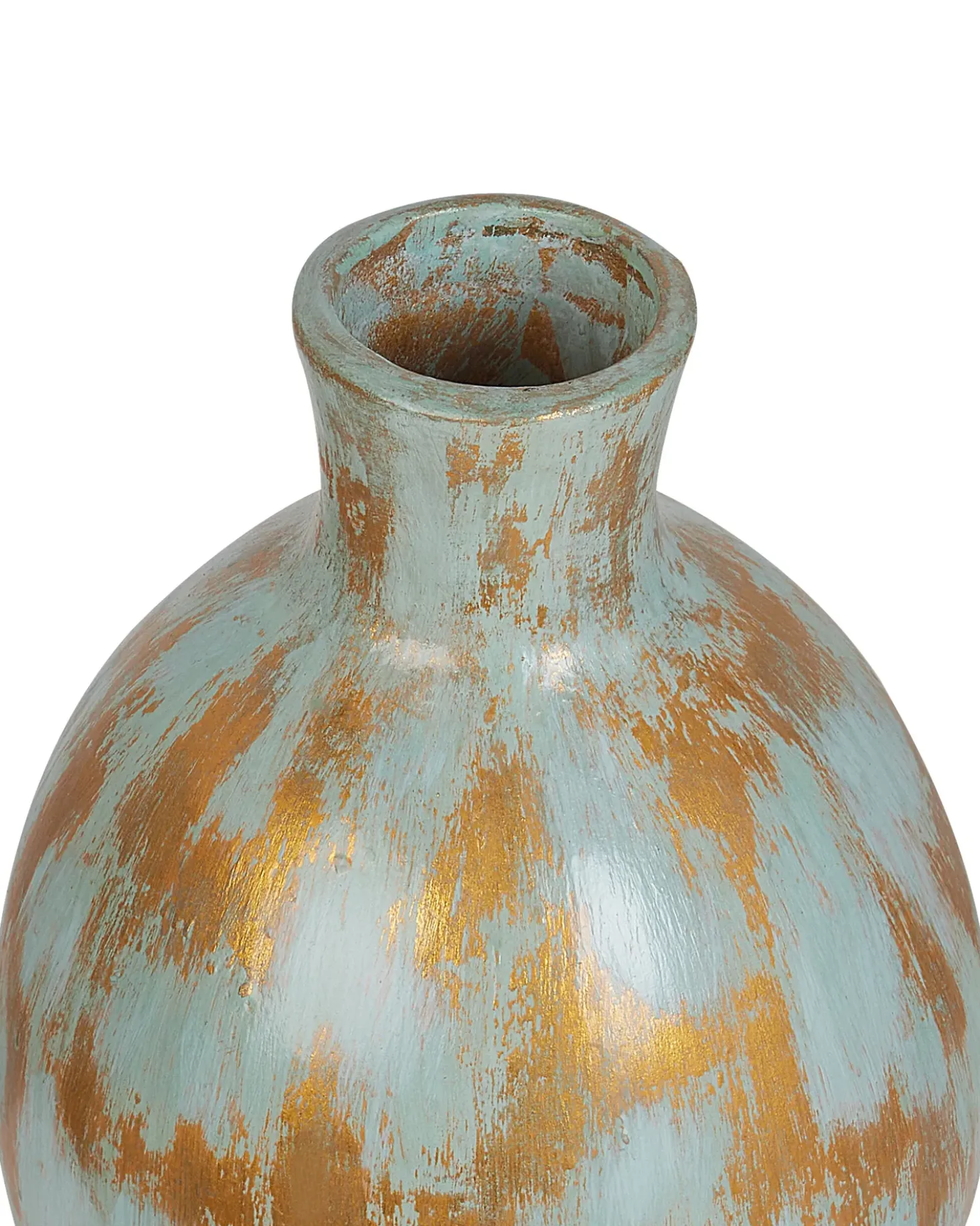 Vaso decorativo DIKAJA Ceramica 45 cm Blu
