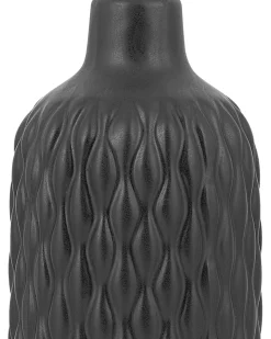 Vaso decorativo EMAR Gres porcellanato 31 cm Nero