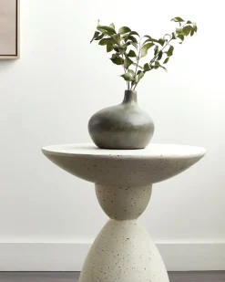 Vaso decorativo KLANG Ceramica 18 cm Grigio