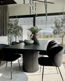 Vaso decorativo KLANG Ceramica 18 cm Grigio