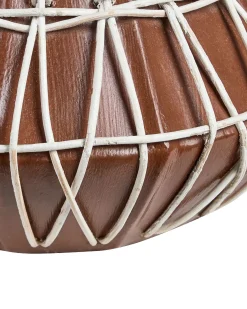 Vaso decorativo KLUET Ceramica 22 cm Marrone