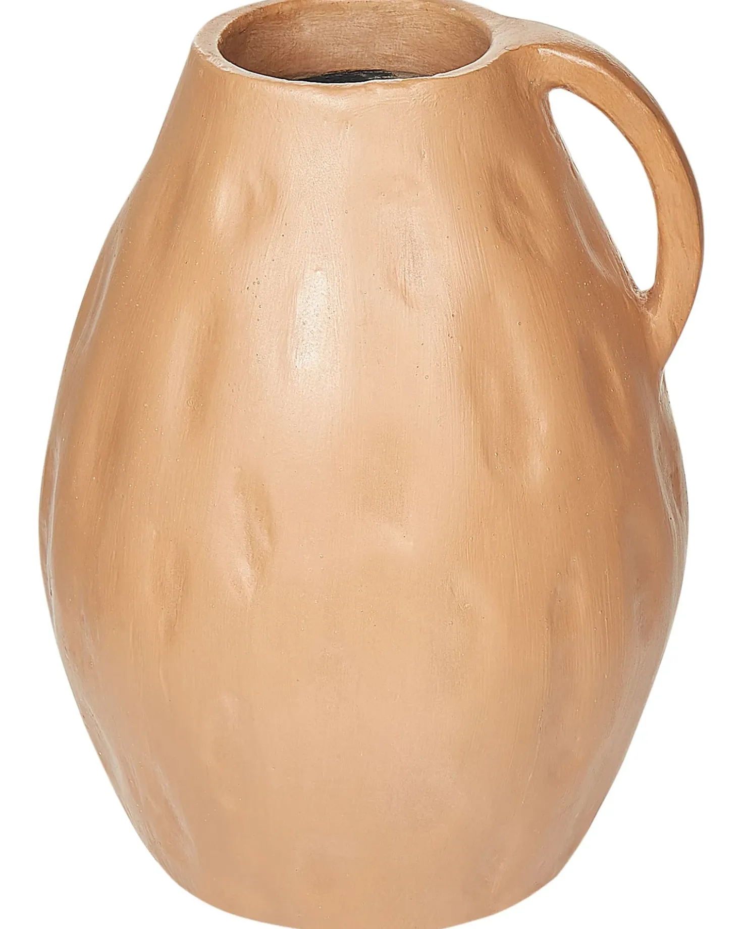 Vaso decorativo KULIM Ceramica 40 cm Beige sabbia