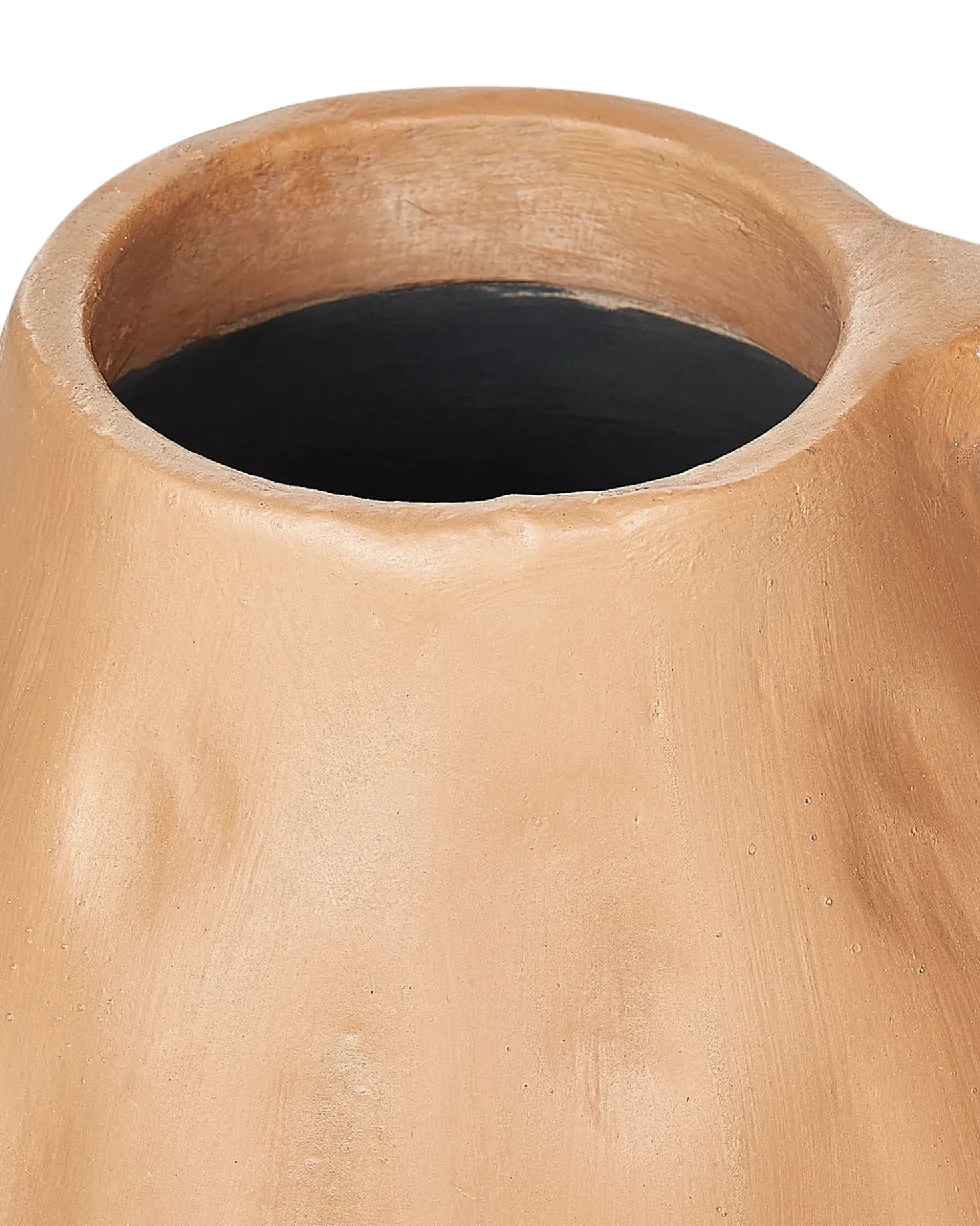 Vaso decorativo KULIM Ceramica 40 cm Beige sabbia