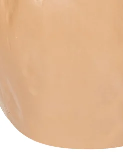 Vaso decorativo KULIM Ceramica 40 cm Beige sabbia