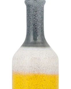 Vaso decorativo LARNACA Gres porcellanato 36 cm Multicolore