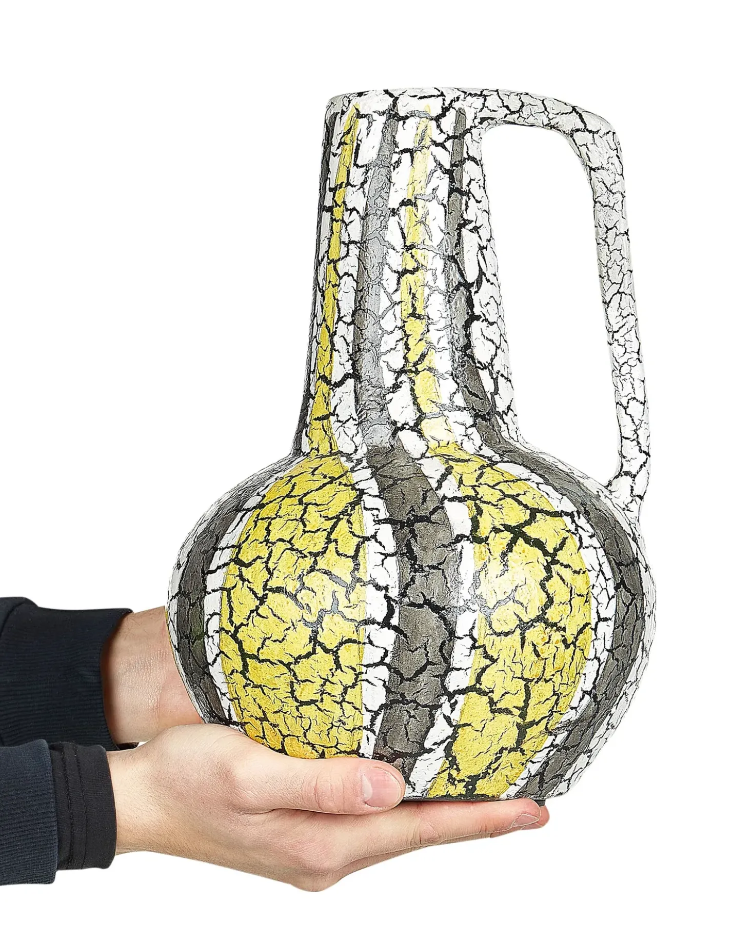 Vaso decorativo MALAKKA Ceramica 34 cm Multicolore