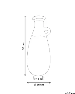 Vaso decorativo MARONEJA Ceramica 50 cm Verde