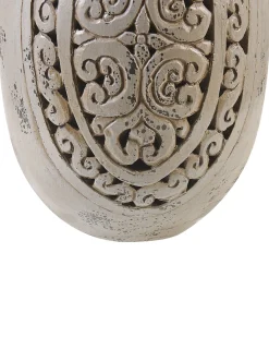 Vaso decorativo MEGARA Ceramica 51 cm Grigio