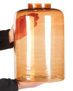 Vaso decorativo MIRCHI Vetro 41 cm Arancione