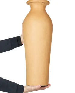 Vaso decorativo MUAR Ceramica 60 cm Arancione