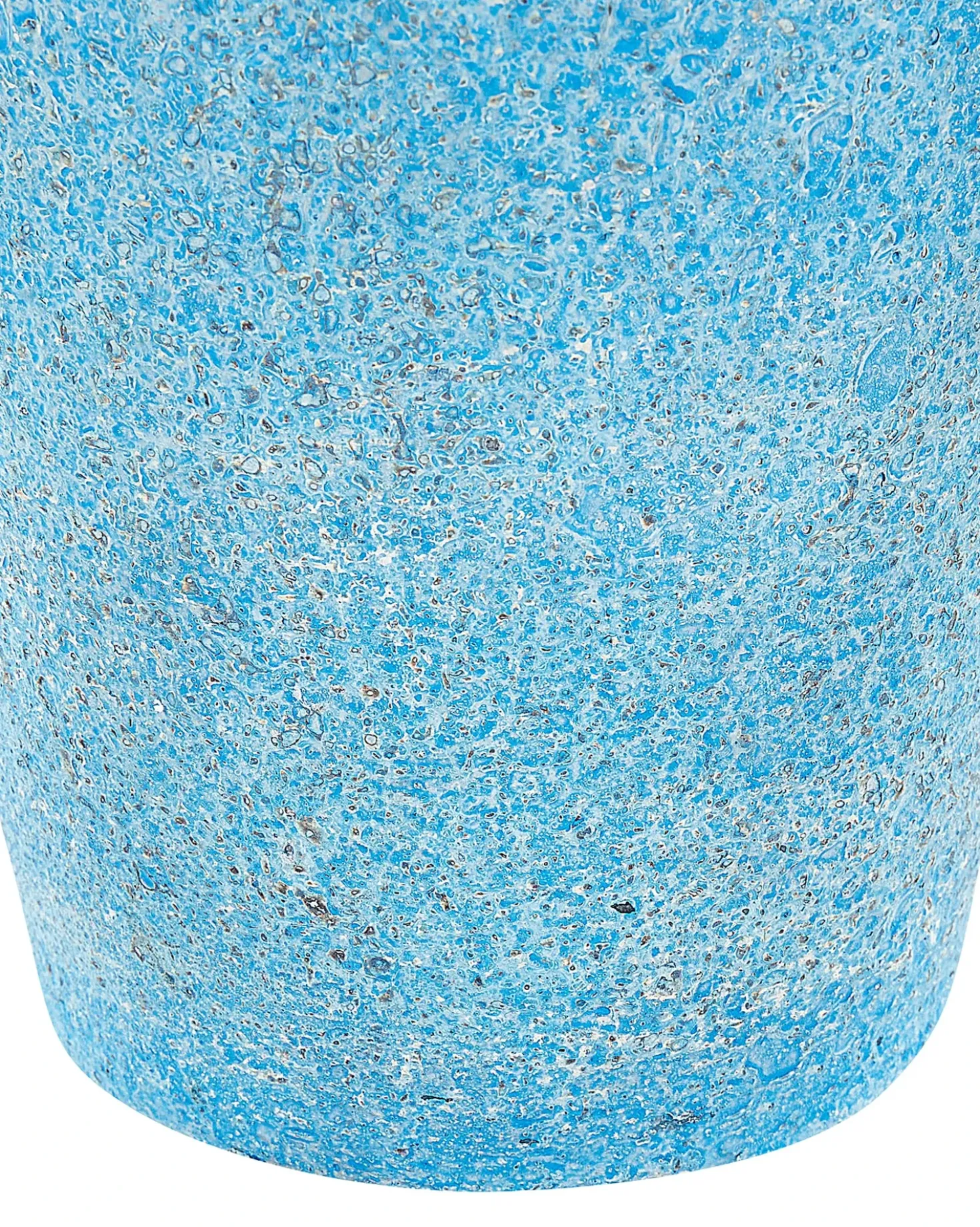 Vaso decorativo PLATEJE Ceramica 42 cm Blu