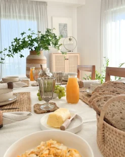 Vaso decorativo RENUN Ceramica 36 cm Naturale