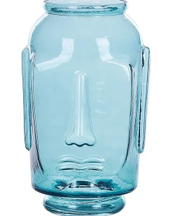 Vaso decorativo SAMBAR Vetro 31 cm Blu
