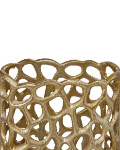 Vaso decorativo SANCHI Metallo 33 cm Oro