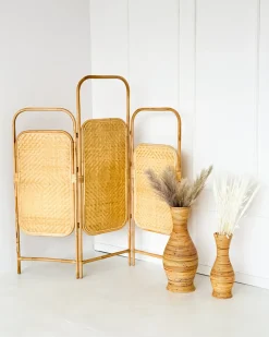 Vaso decorativo TRINISA Rattan 70 cm Naturale