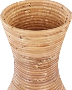 Vaso decorativo TRINISA Rattan 70 cm Naturale