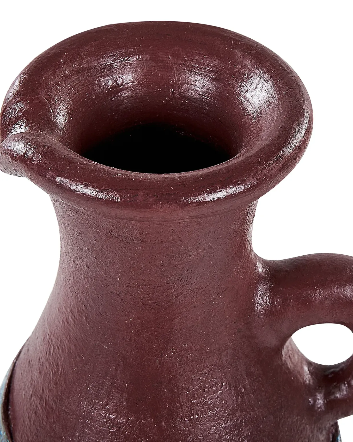 Vaso decorativo VELIA Ceramica 40 cm Blu