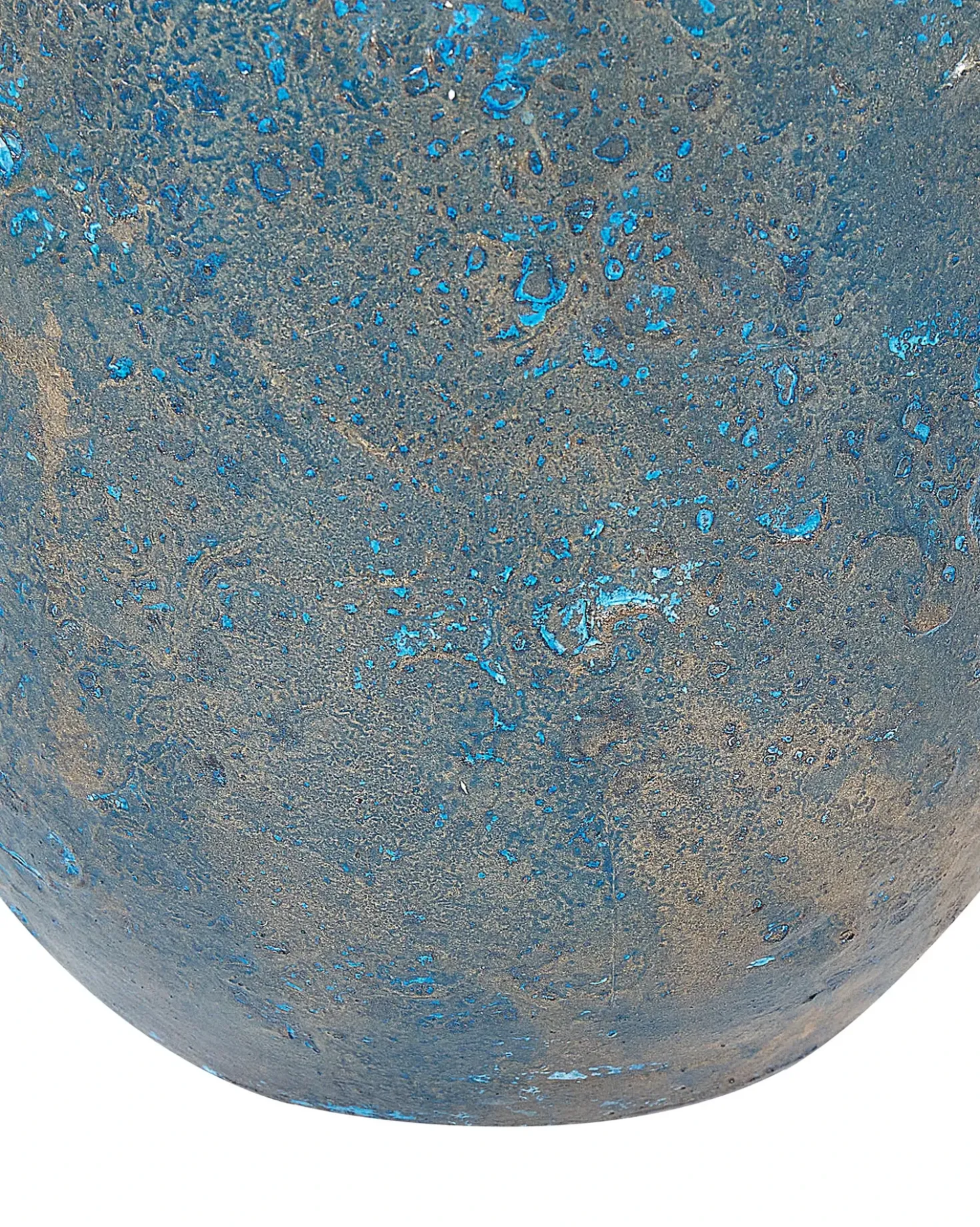 Vaso decorativo VELIA Ceramica 50 cm Blu