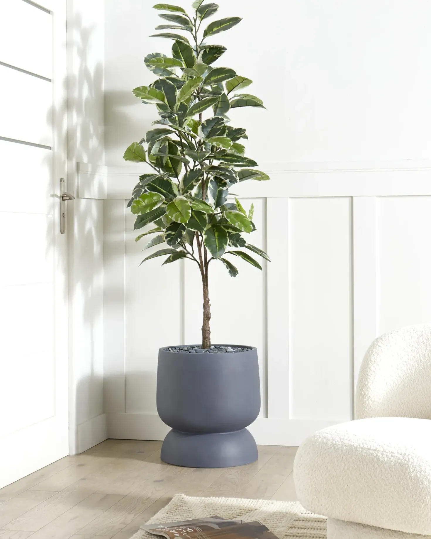 Vaso per piante ARAUCARIA 42 cm Grigio