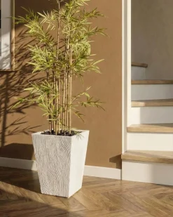 Vaso per piante BAIHE 42 cm Beige chiaro