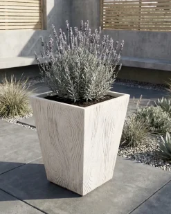 Vaso per piante BAIHE 42 cm Beige chiaro