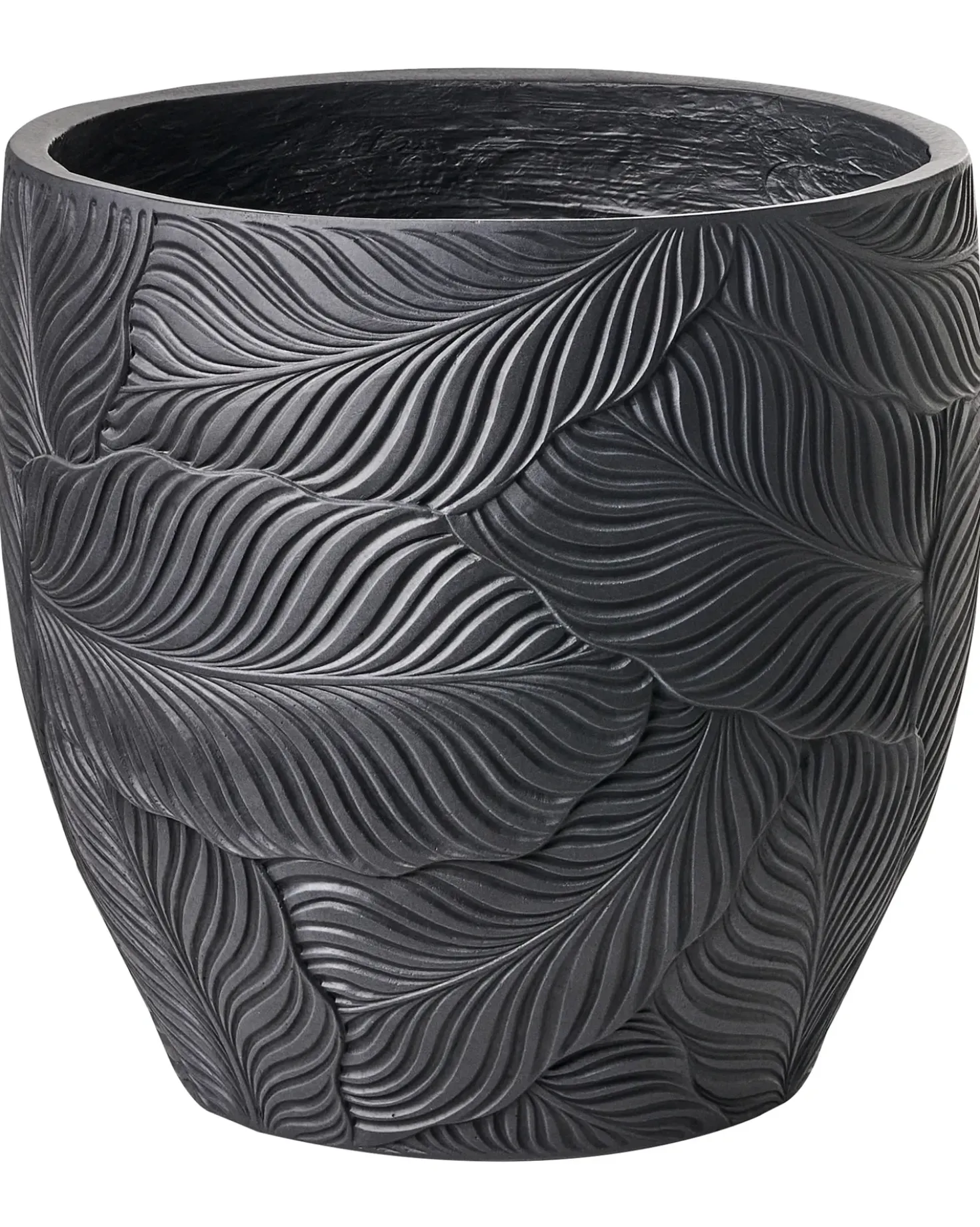 Vaso per piante BAIYUN 42 cm Nero
