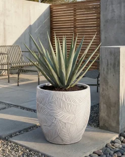 Vaso per piante BAIYUN 42 cm Beige chiaro