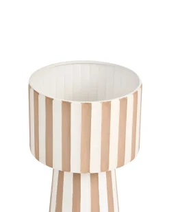 Vaso per piante BANE Metallo 30 cm Bianco/Beige