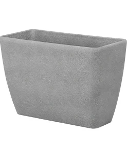 Vaso per piante BARIS 60 cm Grigio chiaro