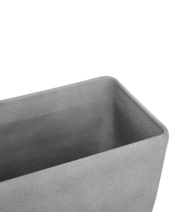 Vaso per piante BARIS 60 cm Grigio chiaro