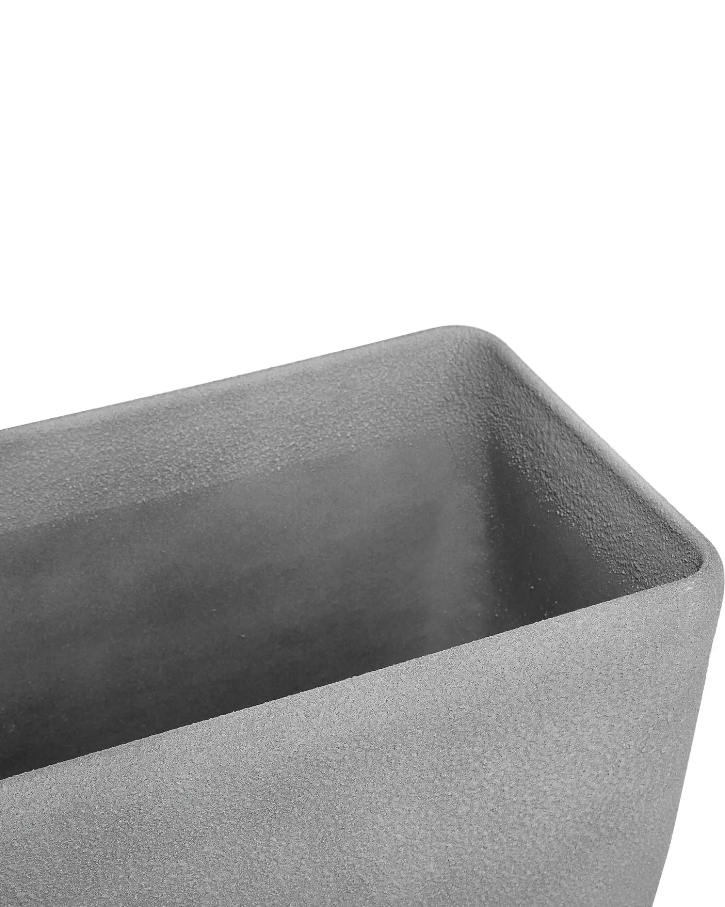 Vaso per piante BARIS 60 cm Grigio chiaro