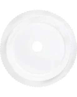 Vaso per piante DARIA 24 cm Bianco sporco