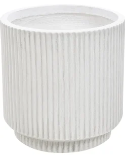 Vaso per piante DARIA 24 cm Bianco sporco