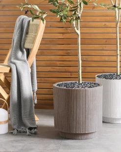 Vaso per piante DARIA 37 cm Tortora