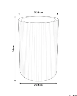 Vaso per piante EANTIO 37 cm Marrone