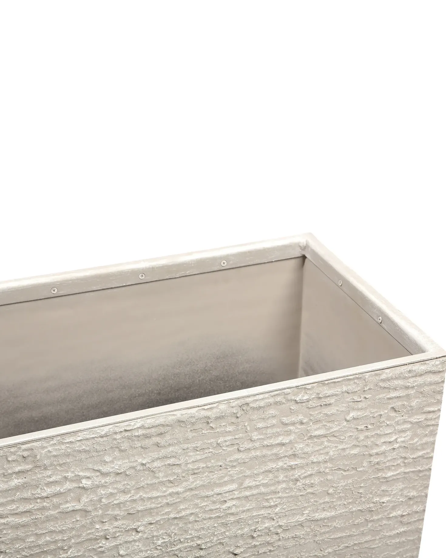 Vaso per piante EDESSA 80 cm Beige chiaro