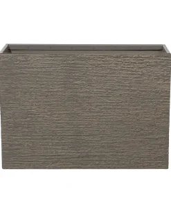 Vaso per piante EDESSA 80 cm Marrone scuro