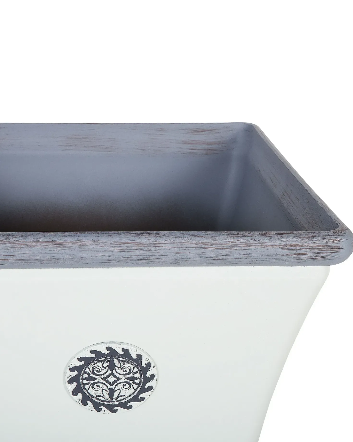 Vaso per piante ELATEIA 43 cm Bianco
