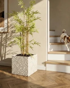 Vaso per piante FEIYAN 44 cm Beige chiaro