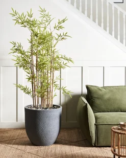 Vaso per piante KANNIA 55 cm Grigio chiaro