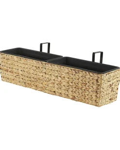 Vaso per piante KAWALA 80 cm Beige sabbia