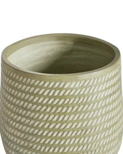 Vaso per piante LIVADIA 27 cm Verde oliva