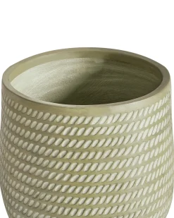Vaso per piante LIVADIA 39 cm Verde oliva