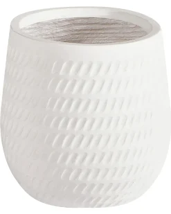 Vaso per piante LIVADIA 20 cm Bianco sporco