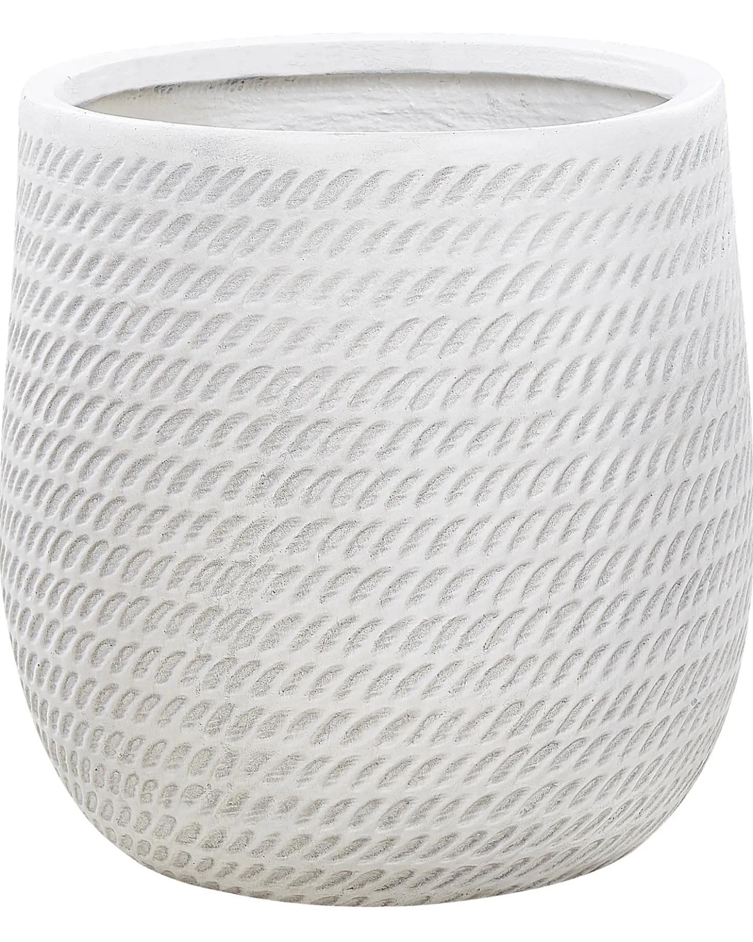 Vaso per piante LIVADIA 39 cm Bianco sporco