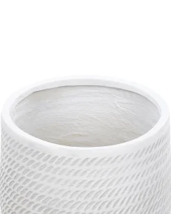 Vaso per piante LIVADIA 39 cm Bianco sporco