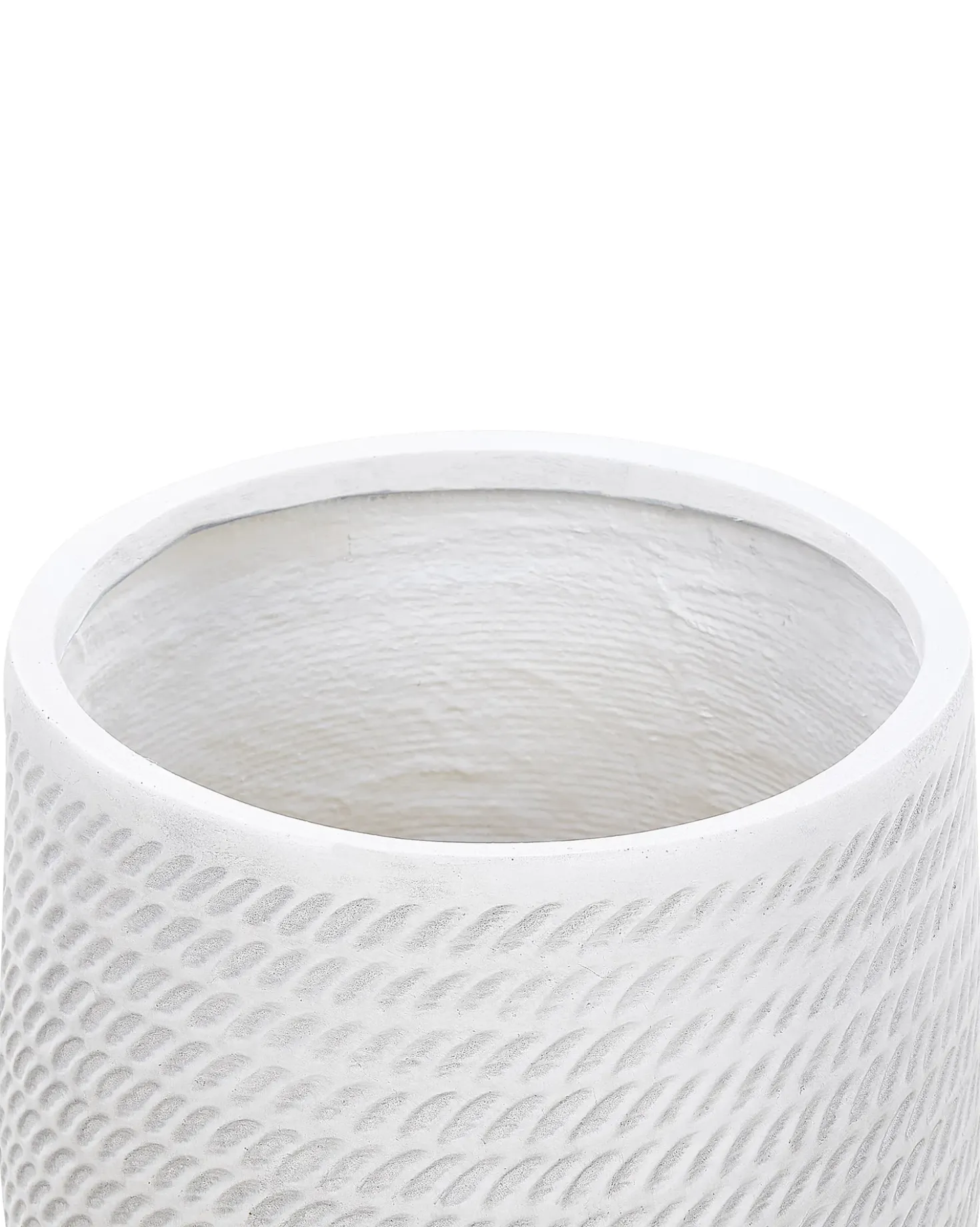 Vaso per piante LIVADIA 39 cm Bianco sporco